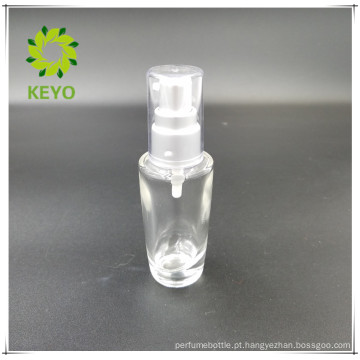 Garrafa de vidro 30ml loção garrafa de vidro transparente embalagem de vidro transparente